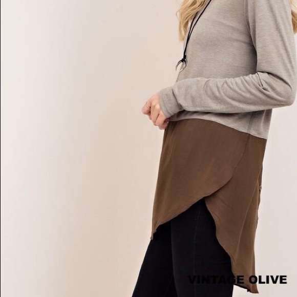 Galena Color-Block Tunic Top - Picture 3 of 4